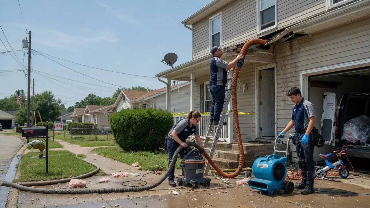 Water Damage Restoration in Lanse, PA near me